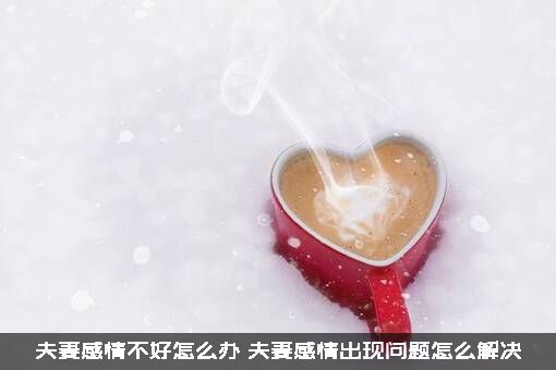 夫妻感情不好怎么办（夫妻感情出现问题怎么解决）
