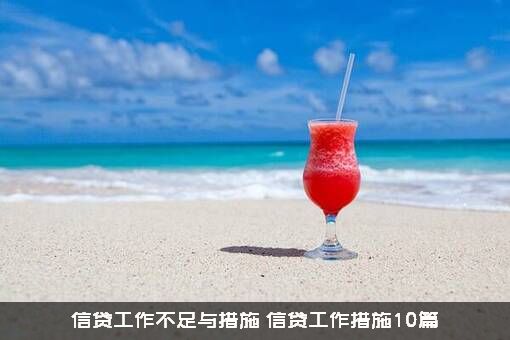 信贷工作不足与措施？信贷工作措施10篇