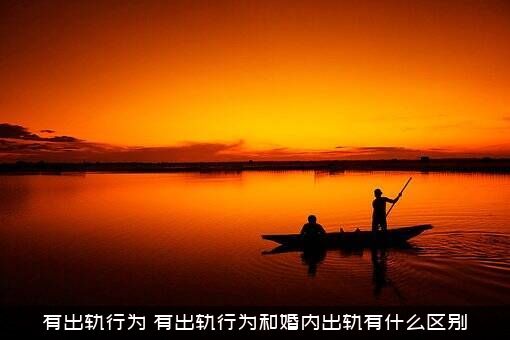 有出轨行为（有出轨行为和婚内出轨有什么区别）