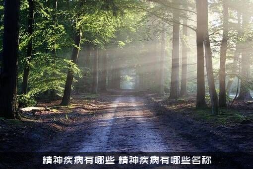 精神疾病有哪些（精神疾病有哪些名称）