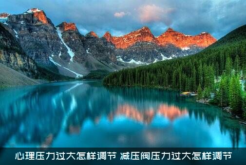 心理压力过大怎样调节（减压阀压力过大怎样调节）