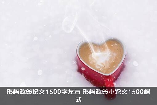形势政策论文1500字左右（形势政策小论文1500格式）