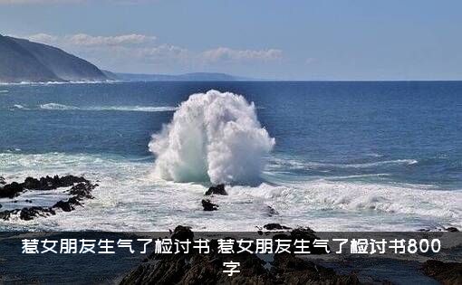 惹女朋友生气了检讨书（惹女朋友生气了检讨书800字）