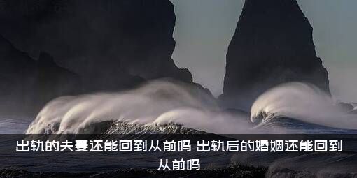 出轨的夫妻还能回到从前吗？出轨后的婚姻还能回到从前吗？