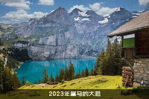 2023年属马的大忌