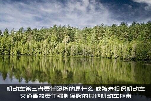机动车第三者责任险指的是什么？或被未投保机动车交通事故责任强制保险的其他机动车拖带