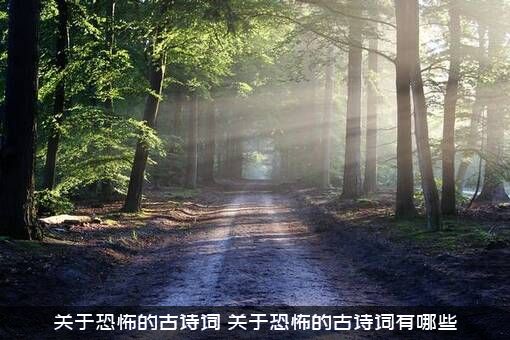 关于恐怖的古诗词（关于恐怖的古诗词有哪些）