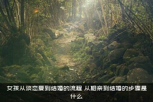 女孩从谈恋爱到结婚的流程（从相亲到结婚的步骤是什么）