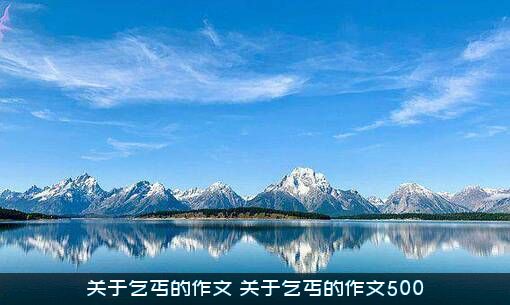 关于乞丐的作文（关于乞丐的作文500）