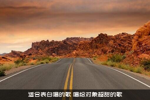 适合表白唱的歌（唱给对象超甜的歌）