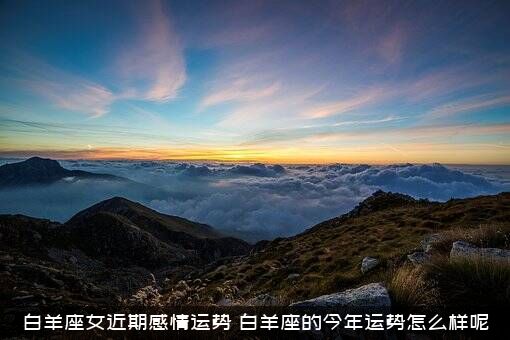 白羊座女近期感情运势（白羊座的今年运势怎么样呢）