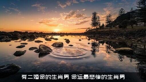 有二婚命的生肖男（命运最悲惨的生肖男）