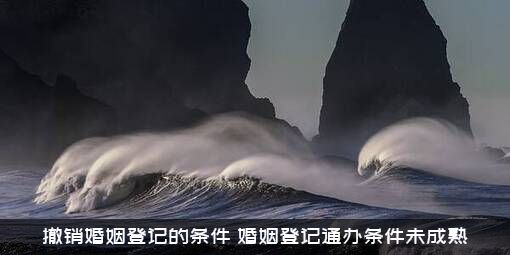 撤销婚姻登记的条件（婚姻登记通办条件未成熟）