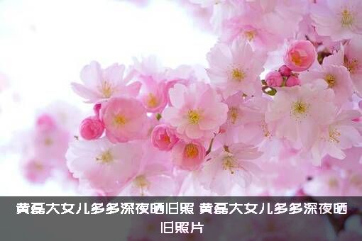 黄磊大女儿多多深夜晒旧照（黄磊大女儿多多深夜晒旧照片）
