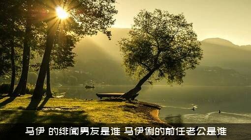 马伊琍的绯闻男友是谁？马伊俐的前任老公是谁？