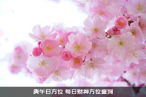 庚午日方位（每日财神方位查询）