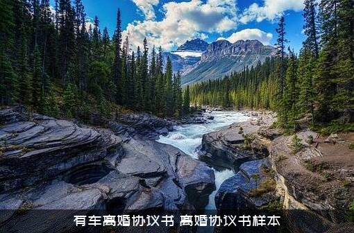 有车离婚协议书（离婚协议书样本）