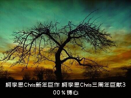 柯李思Chris新年巨作（柯李思Chris三周年巨献300%铸心）