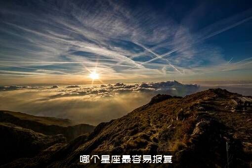 哪个星座最容易报复