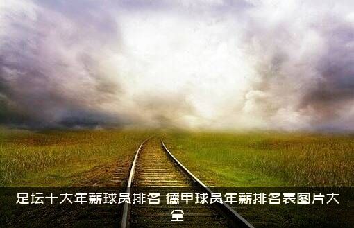 足坛十大年薪球员排名（德甲球员年薪排名表图片大全）