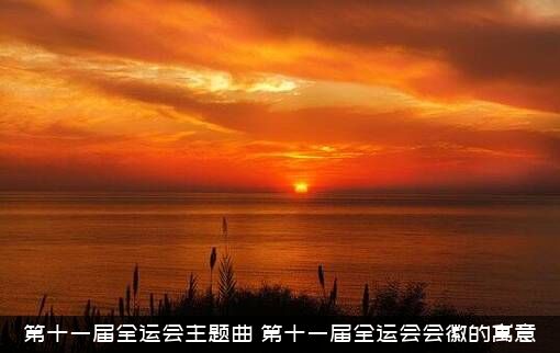 第十一届全运会主题曲（第十一届全运会会徽的寓意）