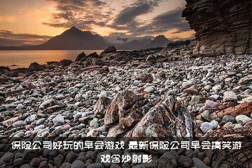 保险公司好玩的早会游戏（最新保险公司早会搞笑游戏含沙射影）