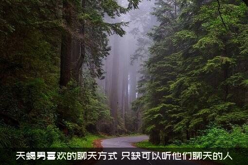 天蝎男喜欢的聊天方式（只缺可以听他们聊天的人）