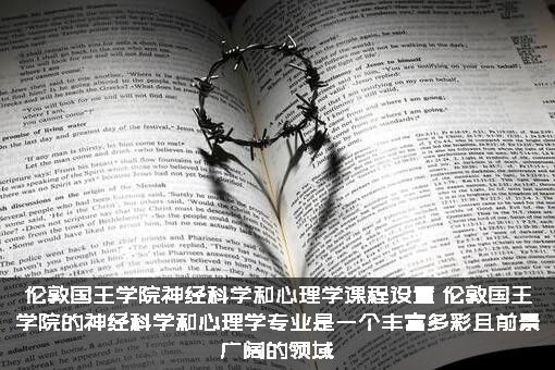 伦敦国王学院神经科学和心理学课程设置，伦敦国王学院的神经科学和心理学专业是一个丰富多彩且前景广阔的领域