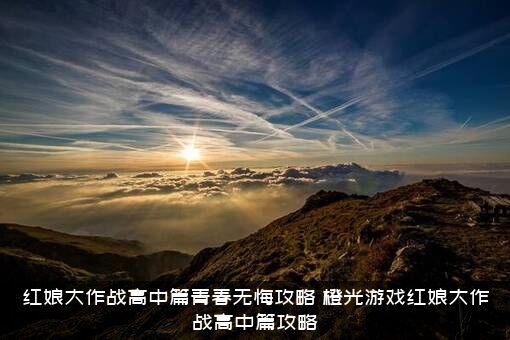 红娘大作战高中篇青春无悔攻略，橙光游戏红娘大作战高中篇攻略