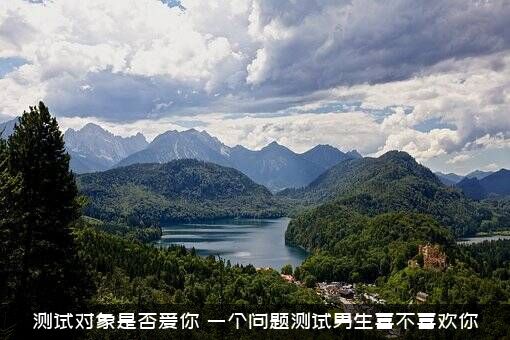 测试对象是否爱你（一个问题测试男生喜不喜欢你）