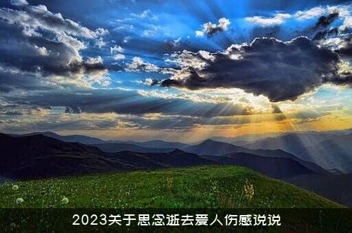 2023关于思念逝去爱人伤感说说