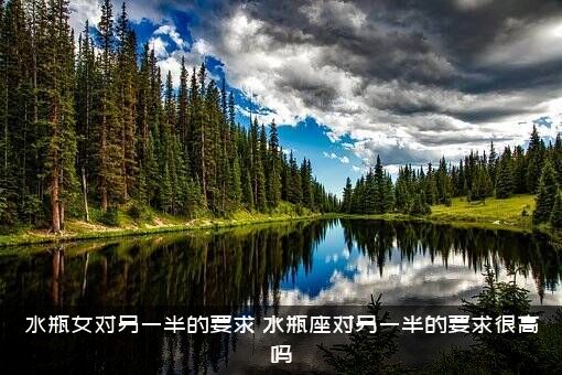 水瓶女对另一半的要求（水瓶座对另一半的要求很高吗）