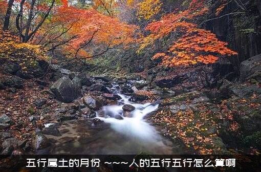 五行属土的月份（~~~人的五行五行怎么算啊）