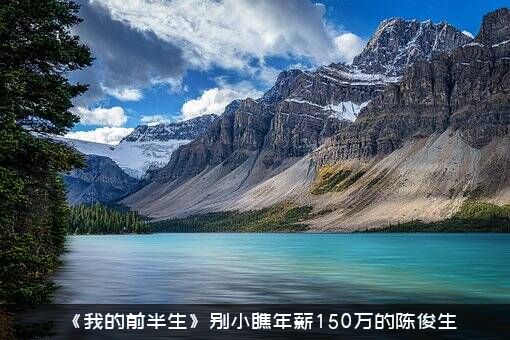 《我的前半生》别小瞧年薪150万的陈俊生