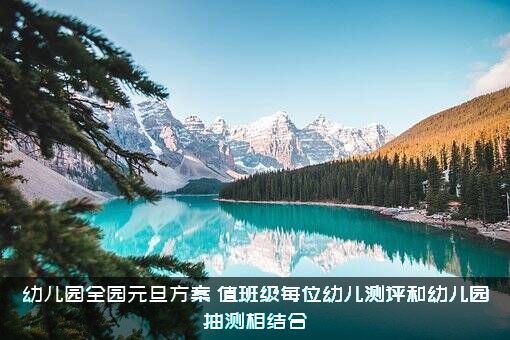 幼儿园全园元旦方案（值班级每位幼儿测评和幼儿园抽测相结合）