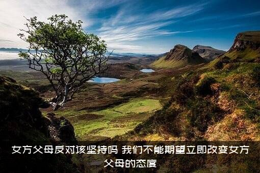 女方父母反对该坚持吗？我们不能期望立即改变女方父母的态度