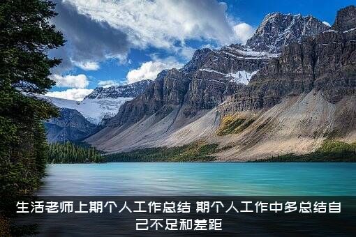 生活老师上期个人工作总结，期个人工作中多总结自己不足和差距