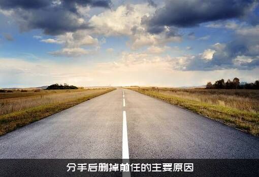 分手后删掉前任的主要原因