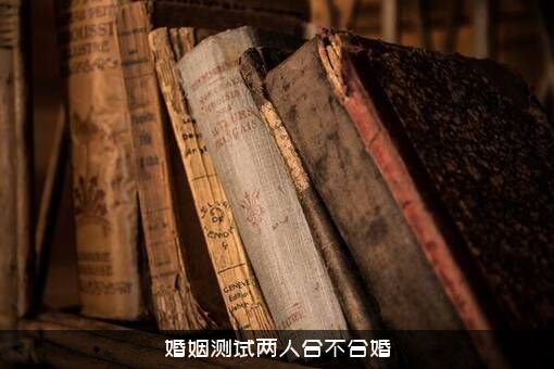 婚姻测试两人合不合婚