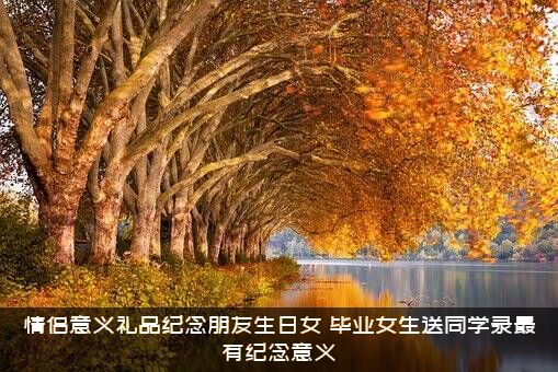 情侣意义礼品纪念朋友生日女，毕业女生送同学录最有纪念意义