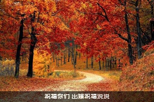 祝福你们（出嫁祝福说说）