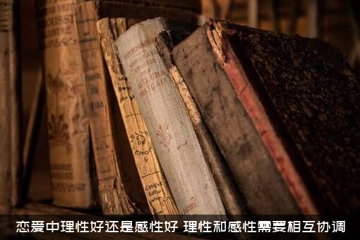 恋爱中理性好还是感性好（理性和感性需要相互协调）