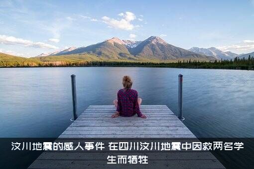 汶川地震的感人事件（在四川汶川地震中因救两名学生而牺牲）