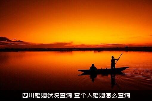 四川婚姻状况查询，查个人婚姻怎么查询？