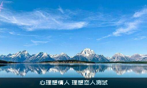 心理想情人（理想恋人测试）