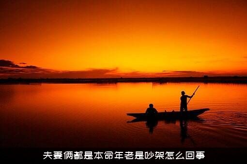夫妻俩都是本命年老是吵架怎么回事？