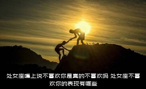 处女座嘴上说不喜欢你是真的不喜欢吗？处女座不喜欢你的表现有哪些?？