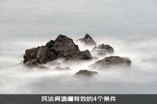民法典遗嘱有效的4个条件