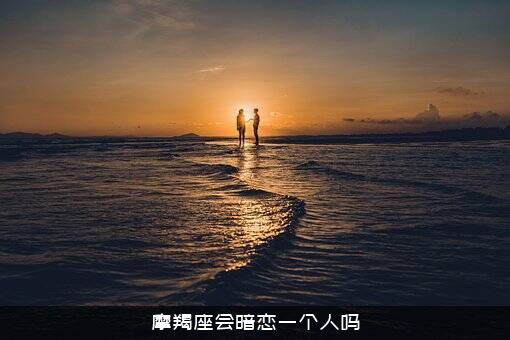 摩羯座会暗恋一个人吗？