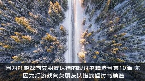 因为打游戏向女朋友认错的检讨书精选合集10篇，你，因为打游戏向女朋友认错的检讨书精选